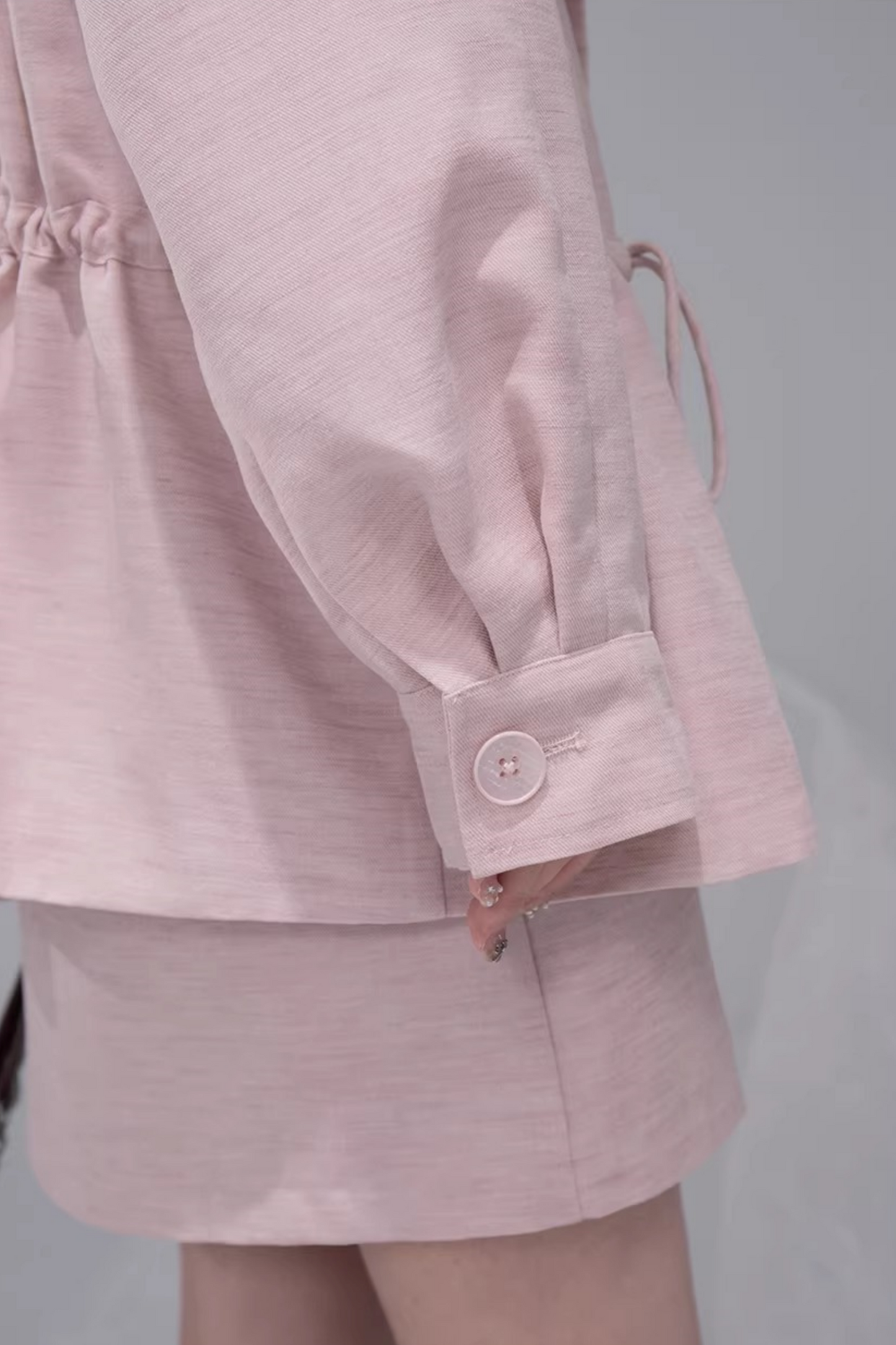 Powder Color Jacket + Skirt