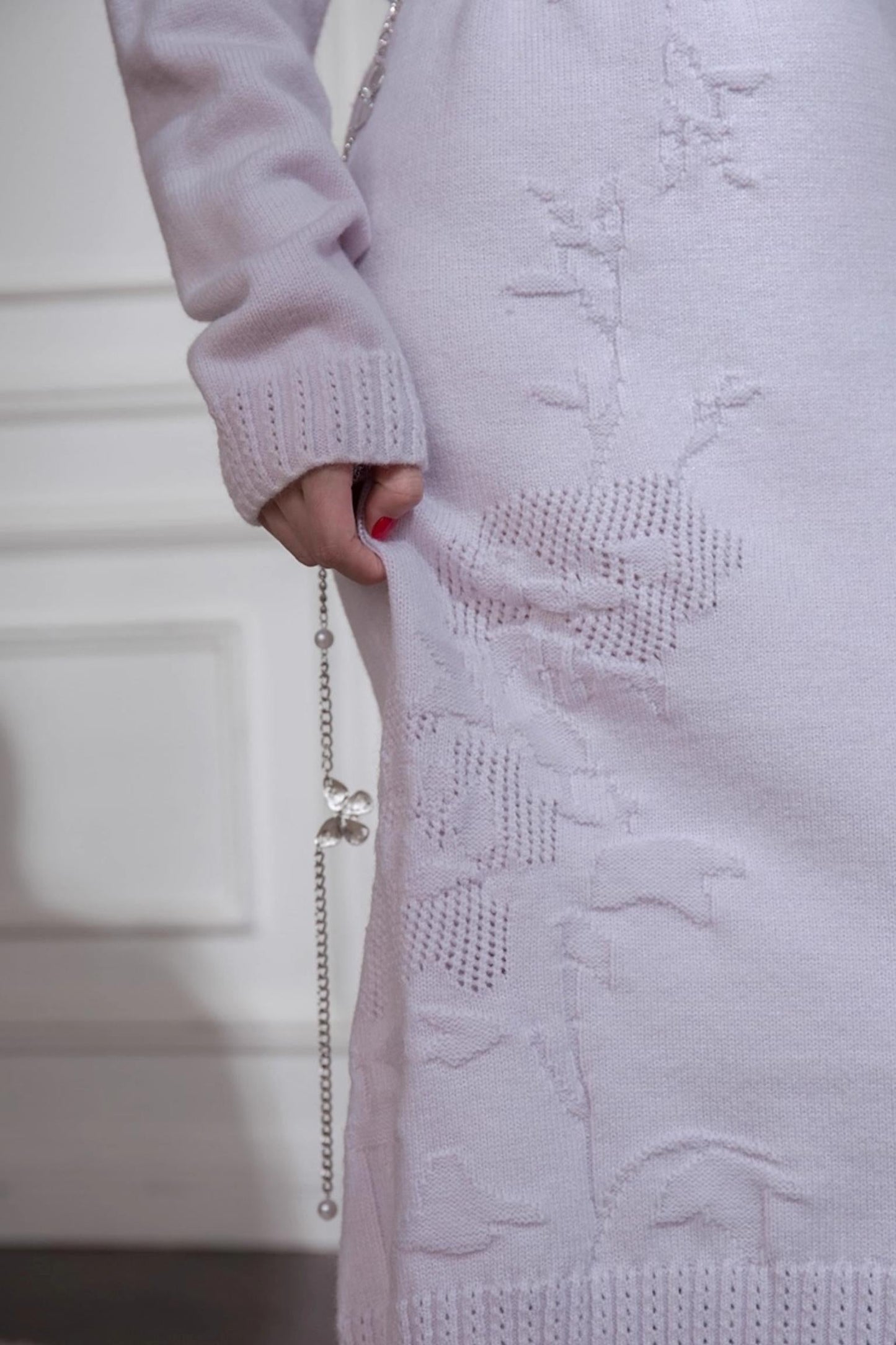 Turtleneck Knit Dress