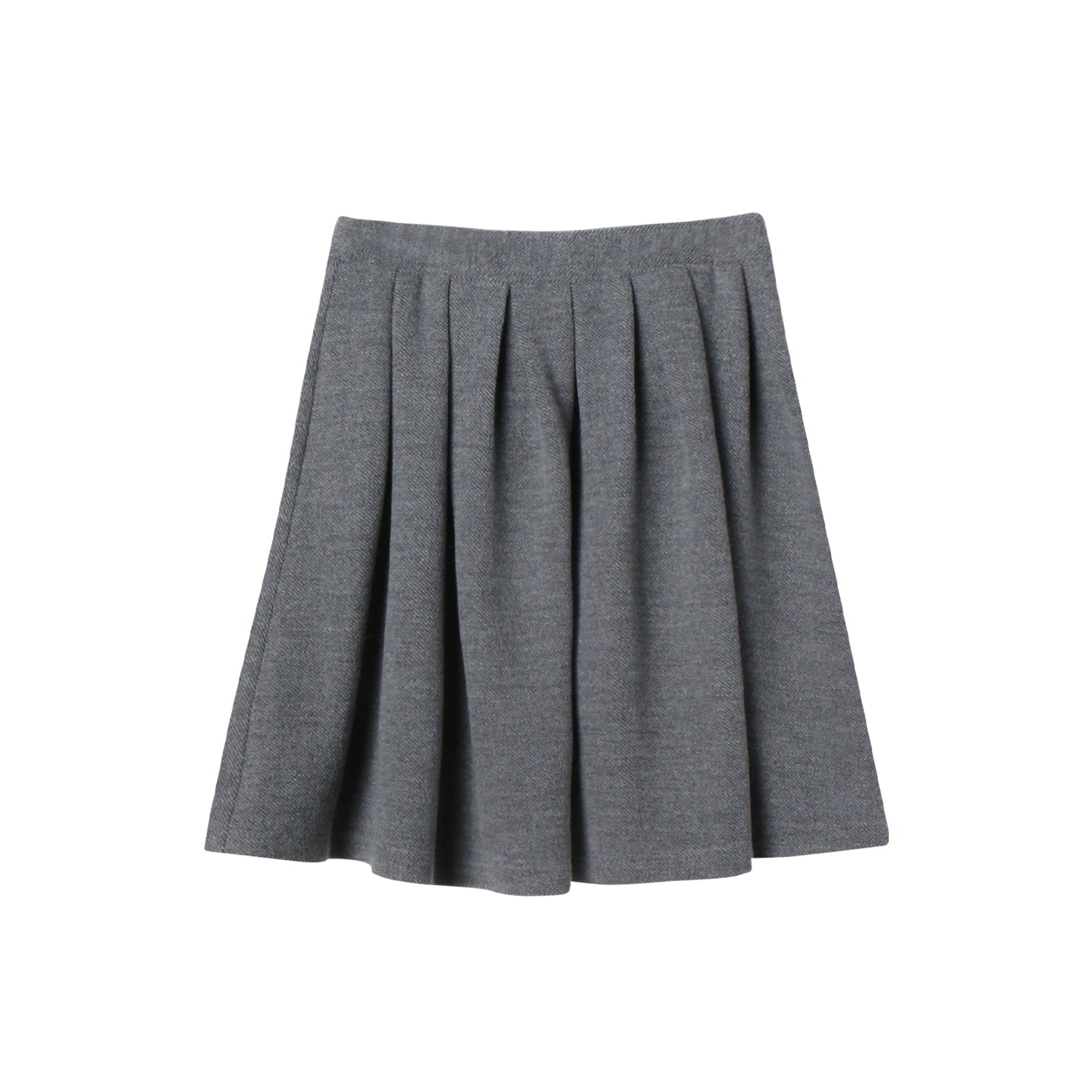 Retro Top + Preppy Pleated Skirt + Scarf