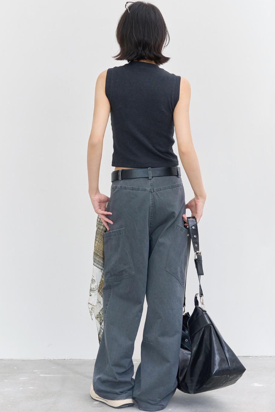 Slim Fit Sleeveless Top