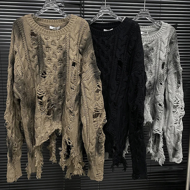 Knitted Pullover Gray
