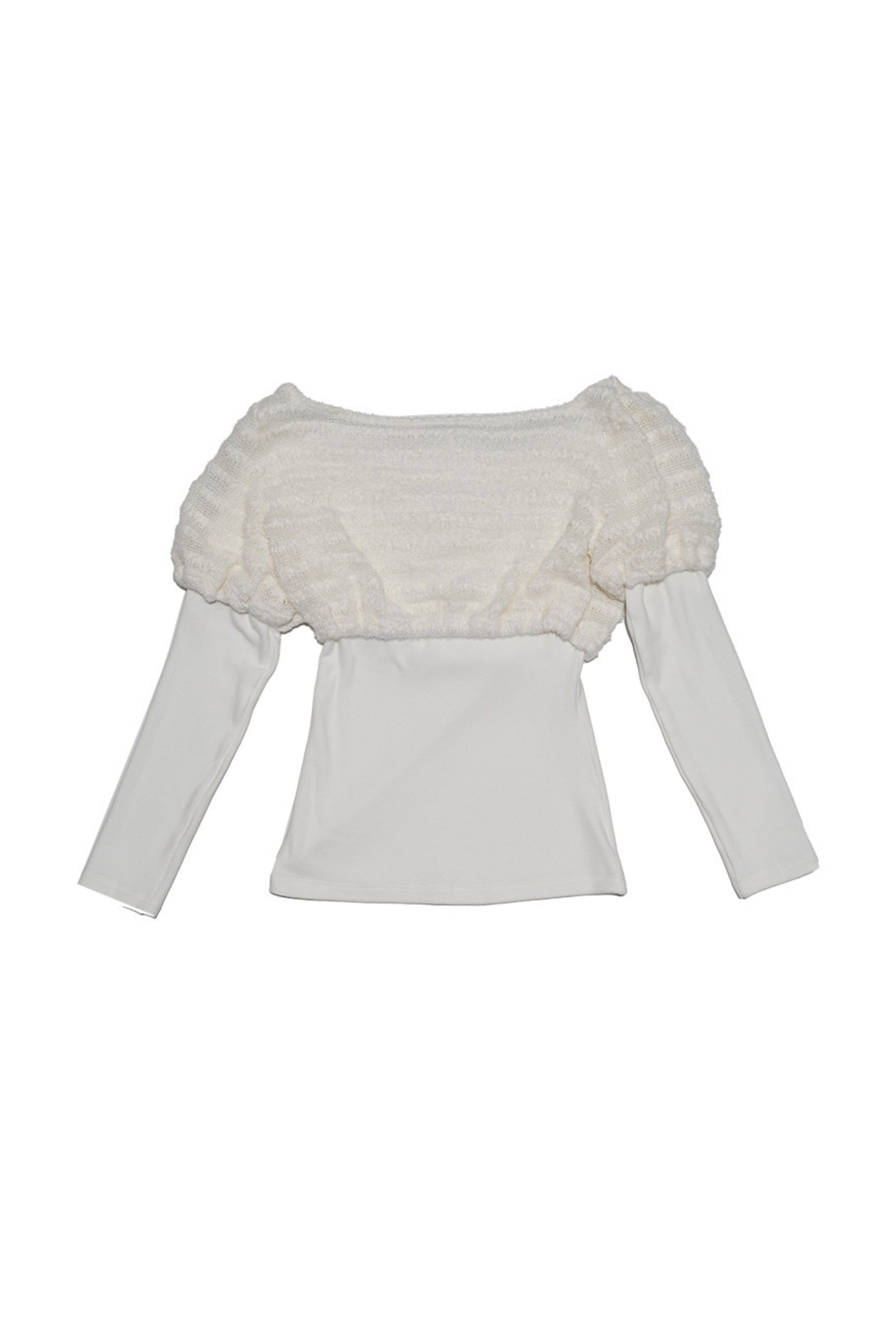 Draped Collar Whip Top
