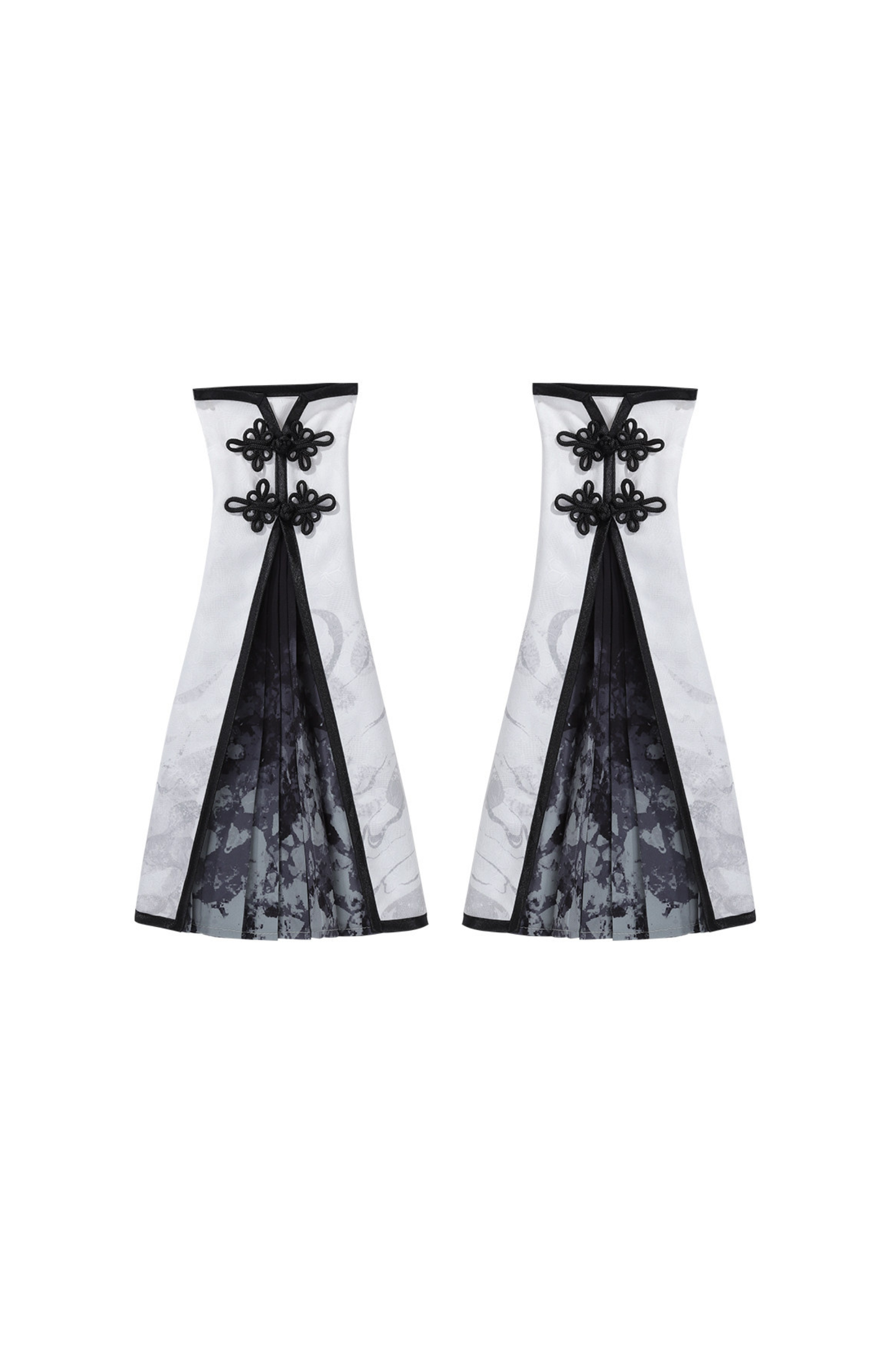 Chinese-style Top + Skirt + Camisole Dress + Leg Warmers