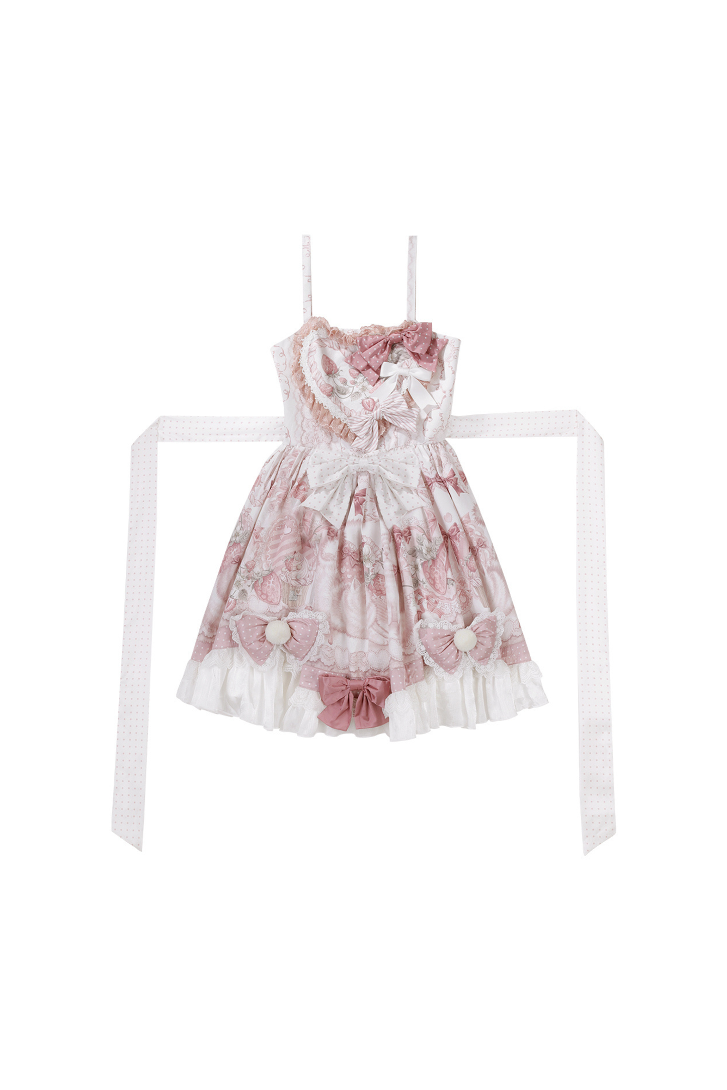 Sweet Cat Princess Lolita Dress + Shawl