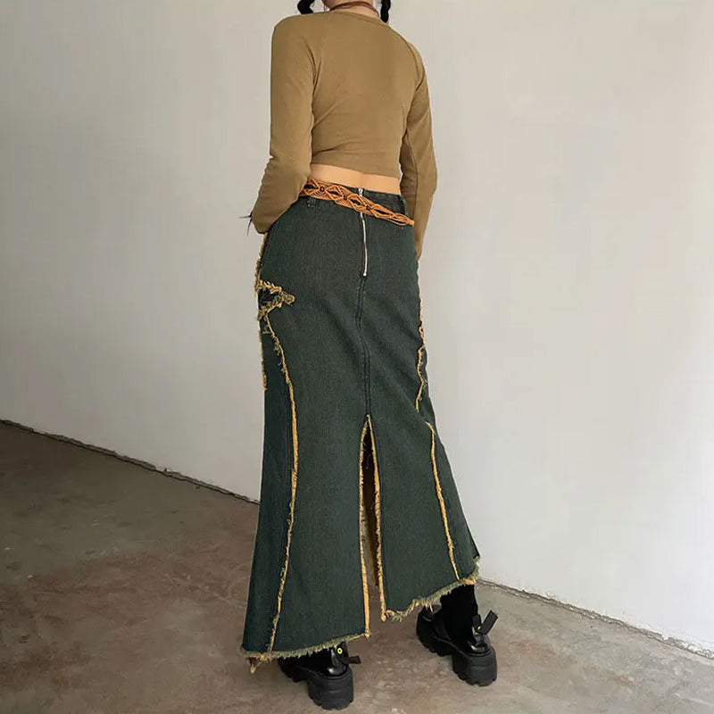 Denim Skirt