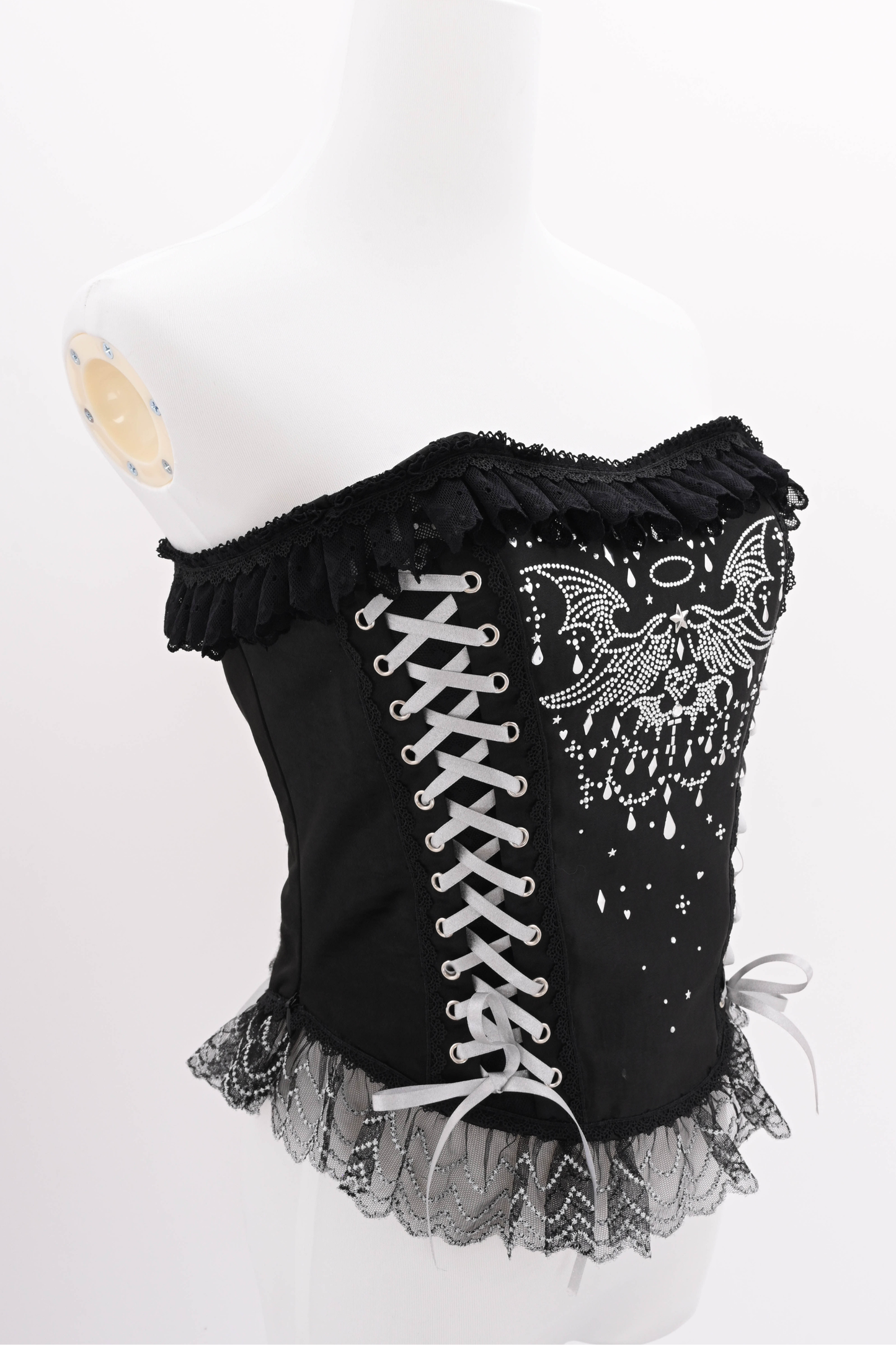 Metallic Angel Rhinestone Top