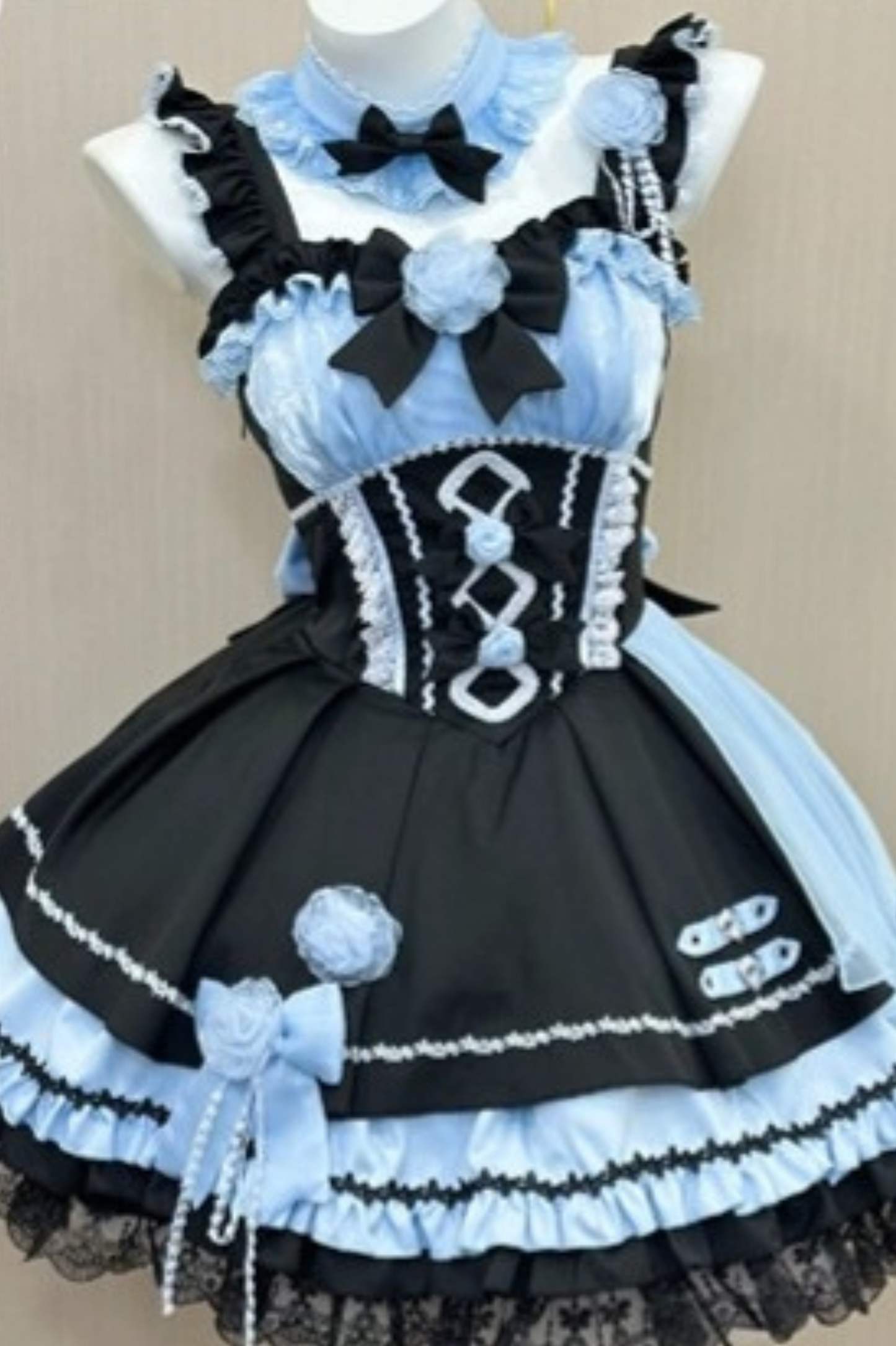 Dark Rose Ribbon Lolita Dress