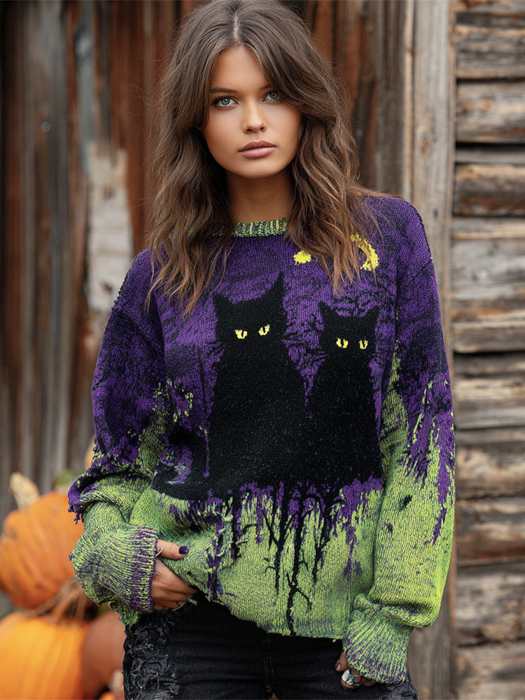 Subtly Elegant Sweater with a Refined Vintage Look