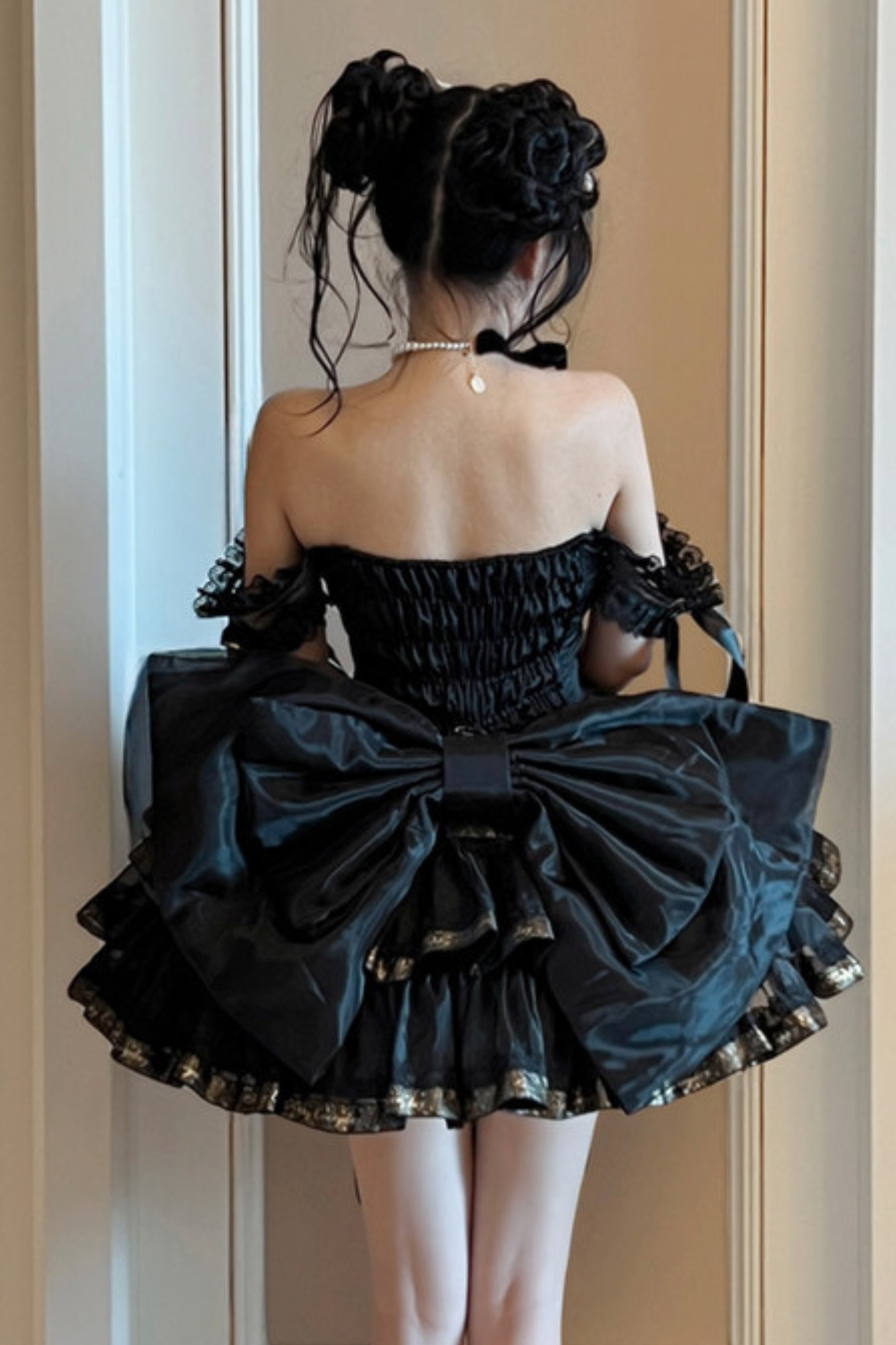 Sweet Princess Lolita Dress + Big Ribbon