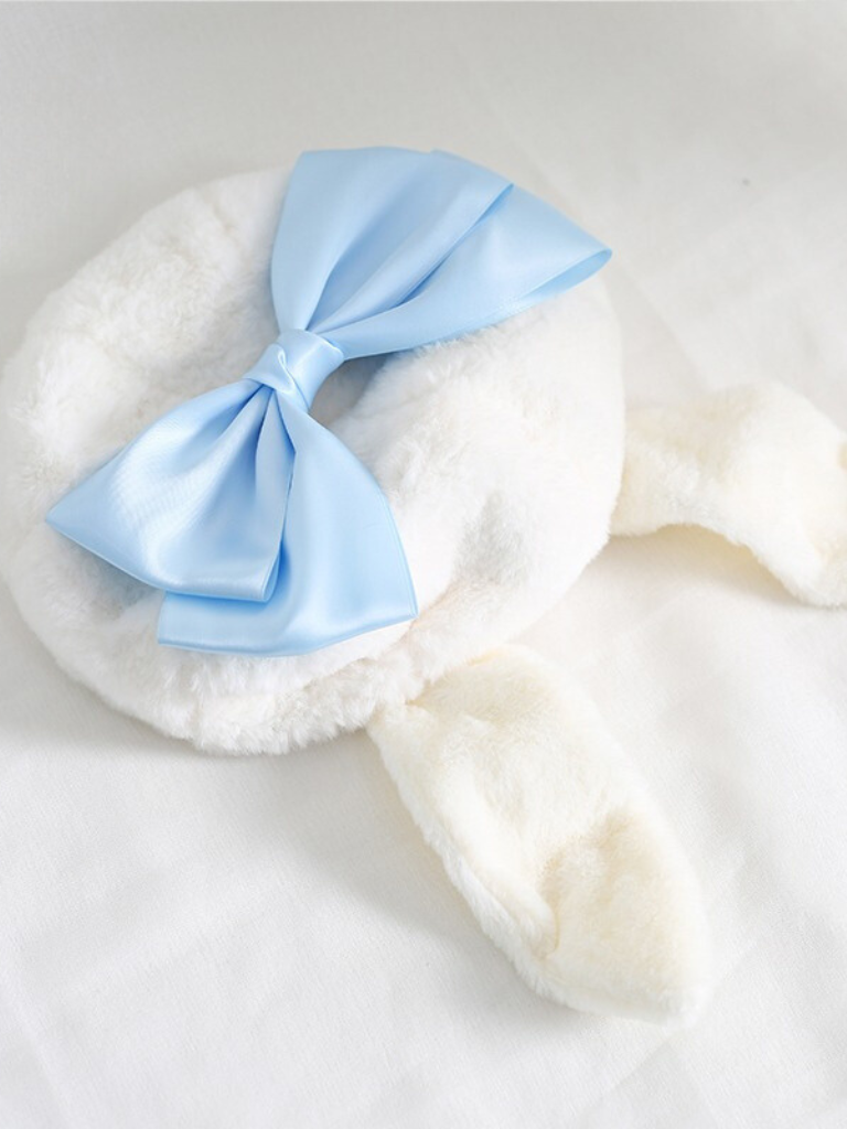 Big Ribbon Bunny Ear Beret