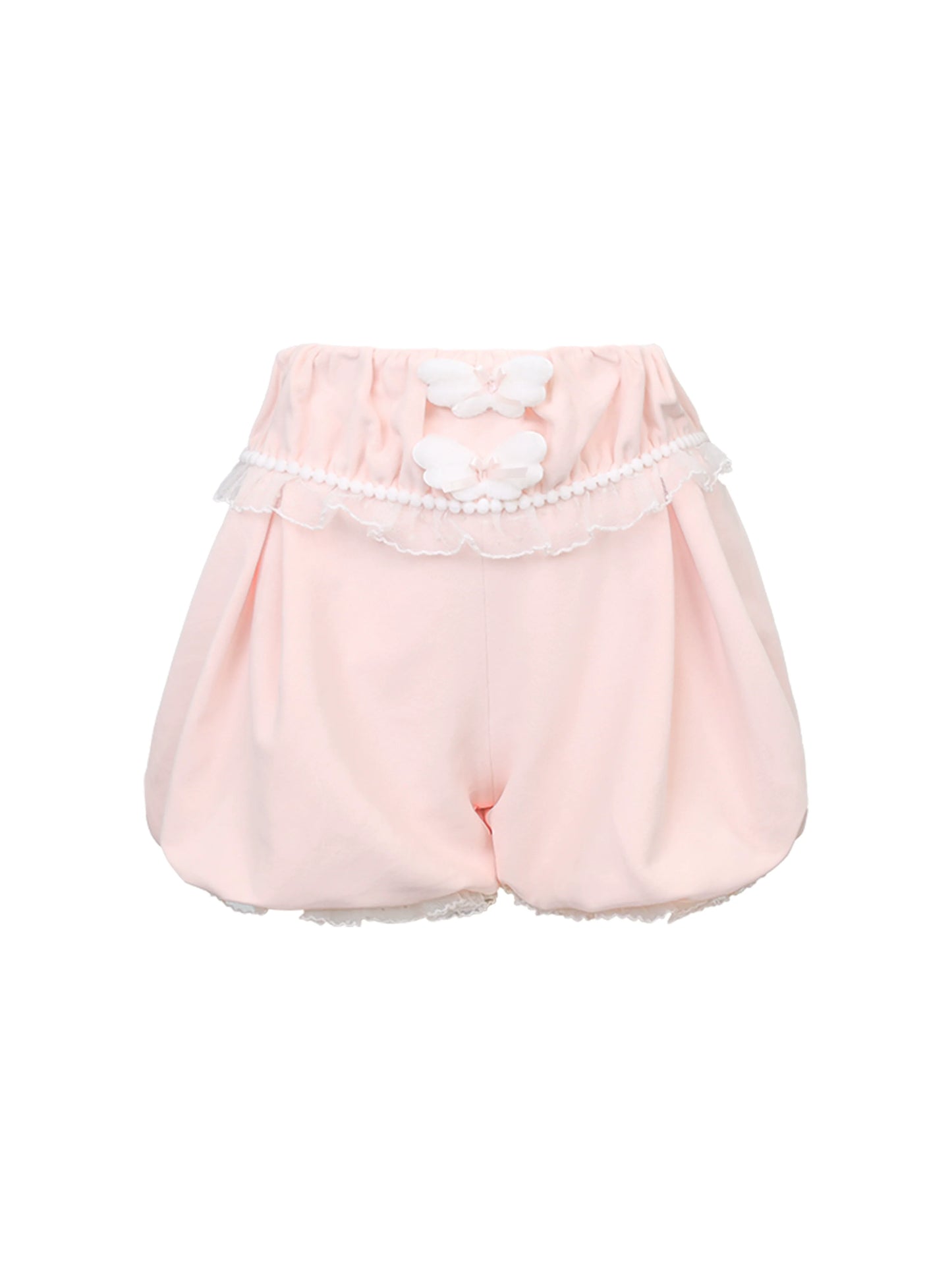 Milk Asymmetric Top + Strawberry Pants