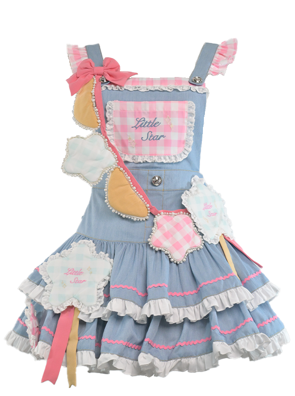 Garden Party Gemini Suspender Dress