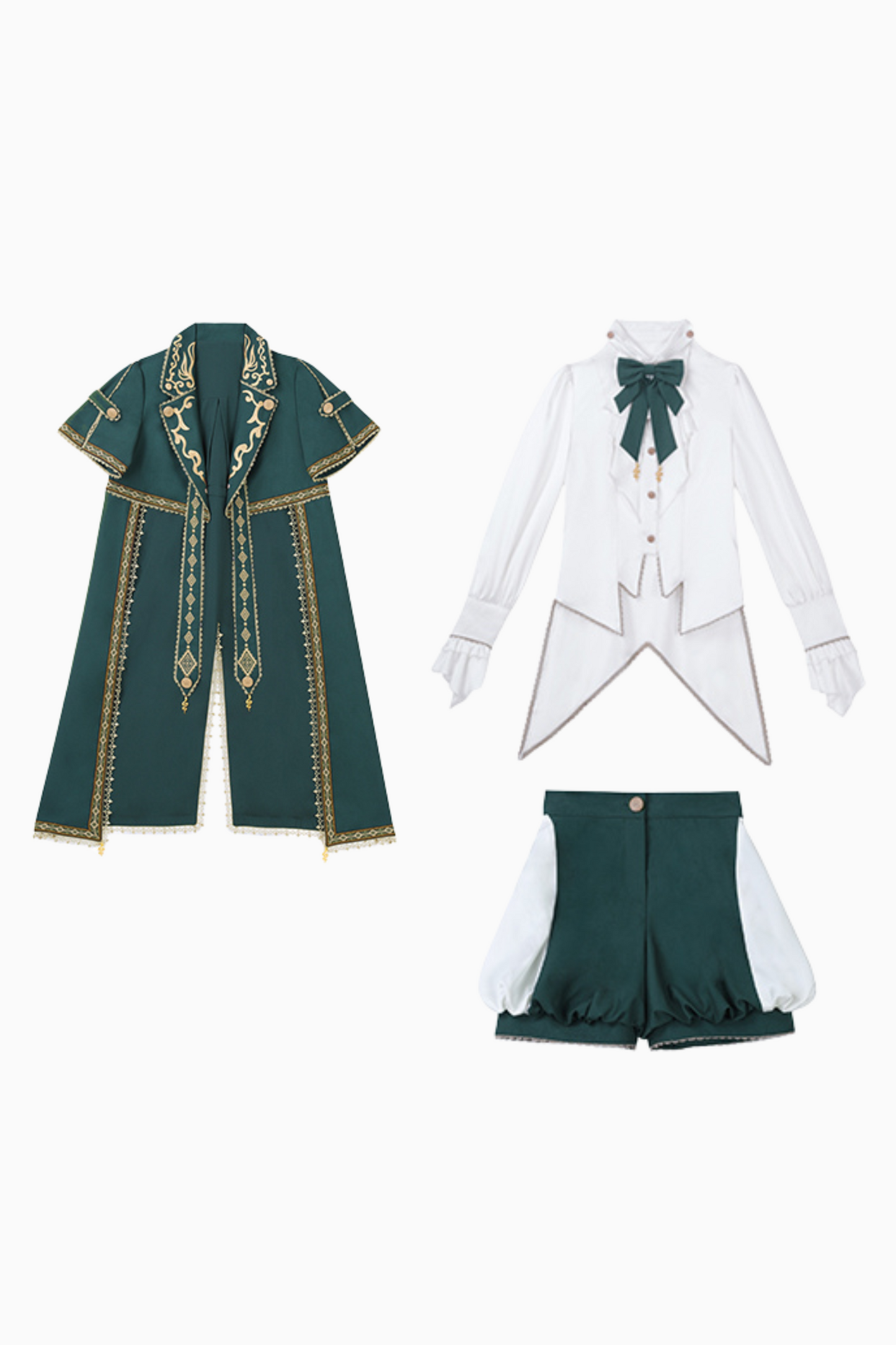 Great Star Angel Army Prince Cape Jacket Suit Full Set