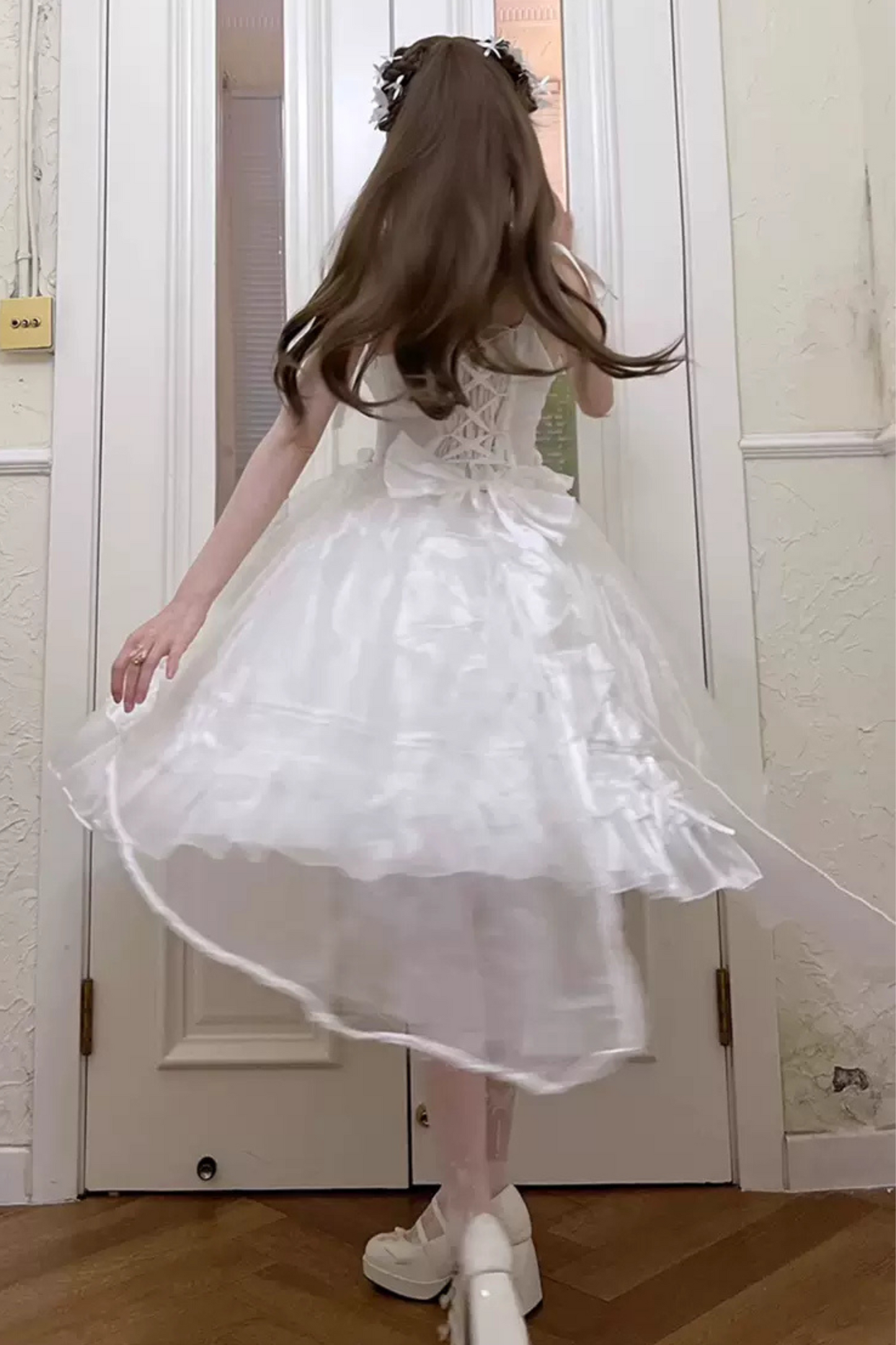 Princess White Dress