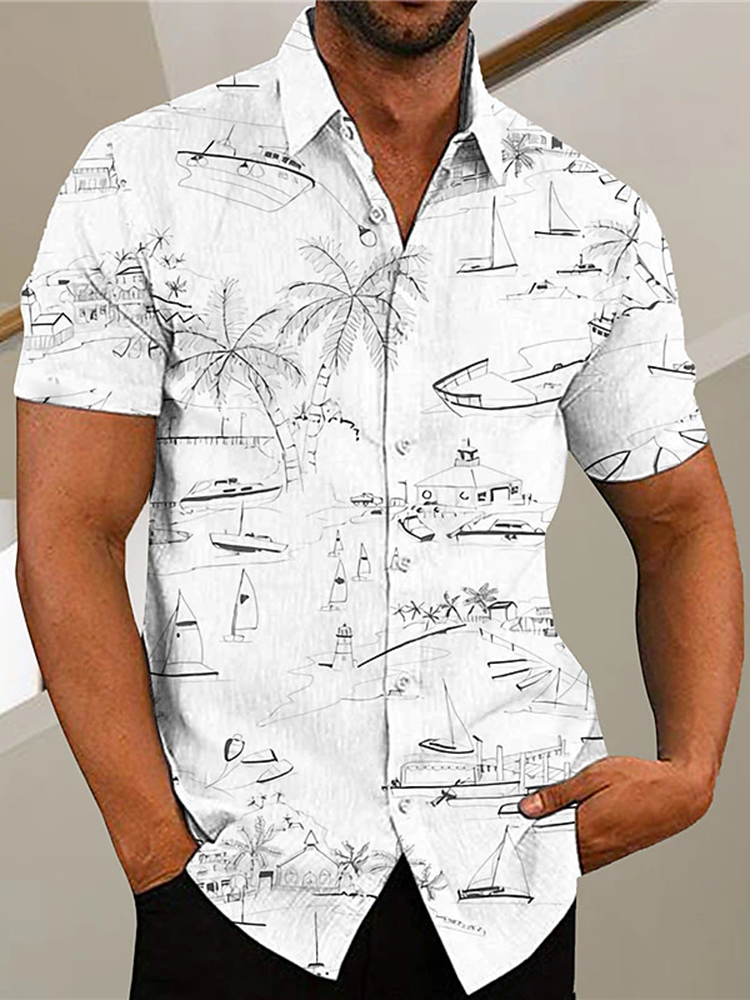 Subtly Elegant Shirt with a Refined Vintage Look