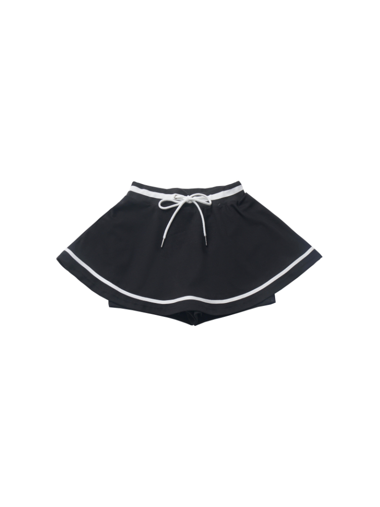 Sporty Mix Top + Hooded Hoodie + Camisole + Culottes