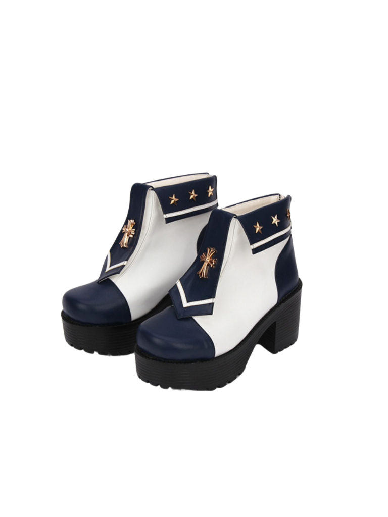 Cool Bike Two-tone Cross Shoes