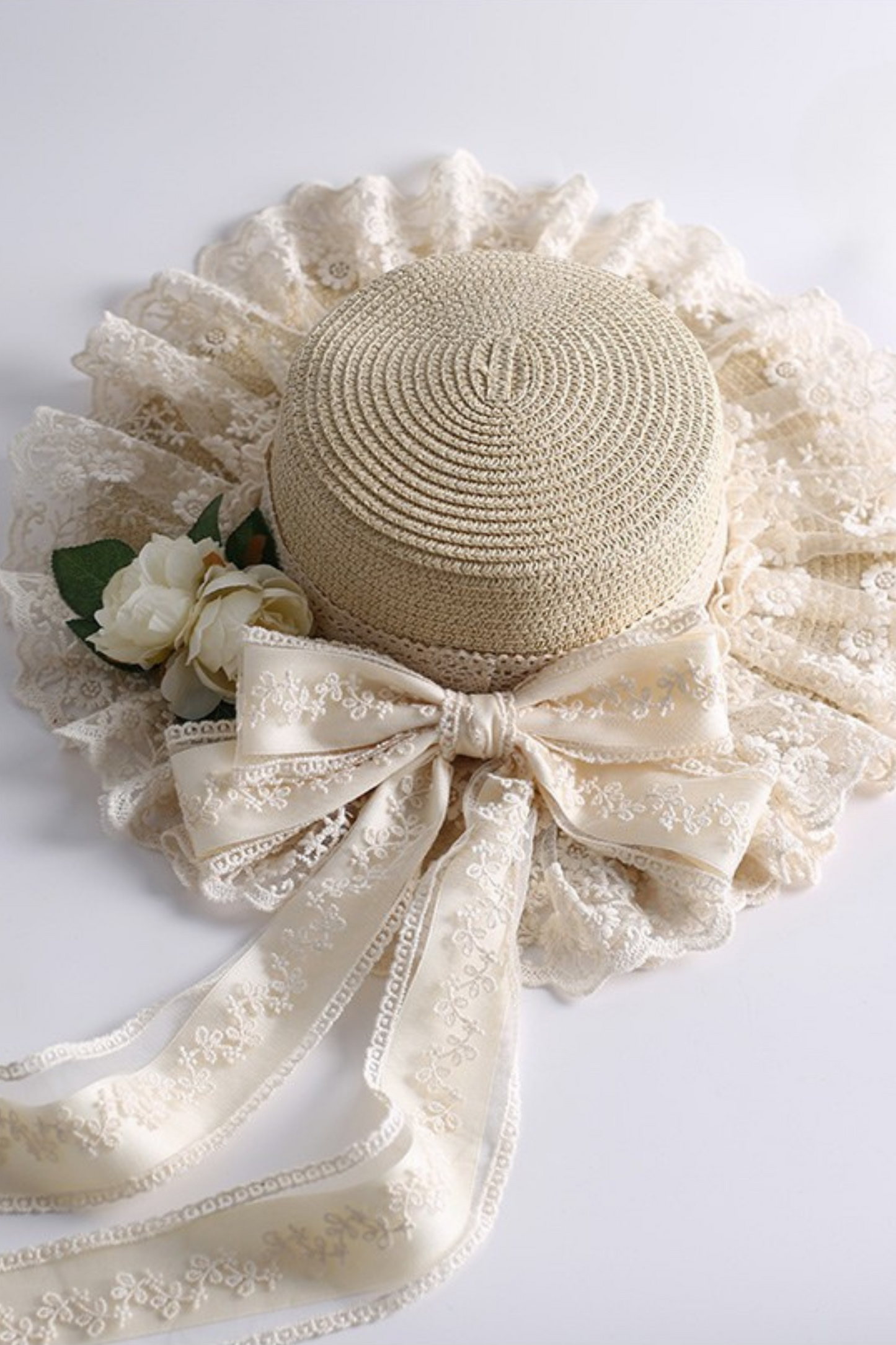 Lace Ribbon Hat