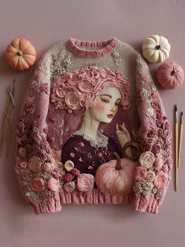 Casually Elegant Sweater with a Refined Edge