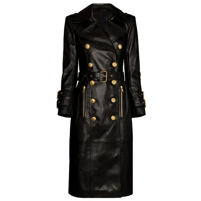 Pu Leather Coat