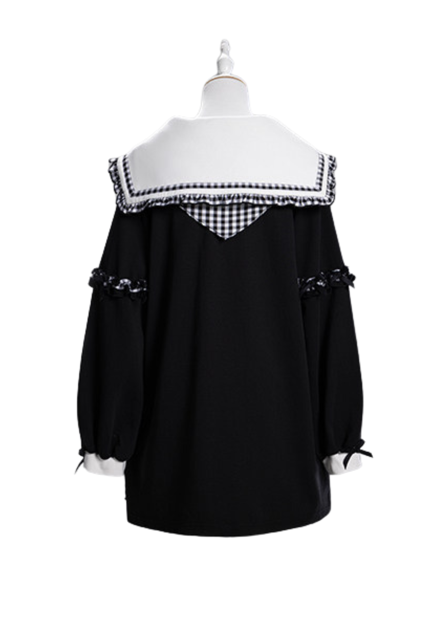 Check Sailor Loose Top