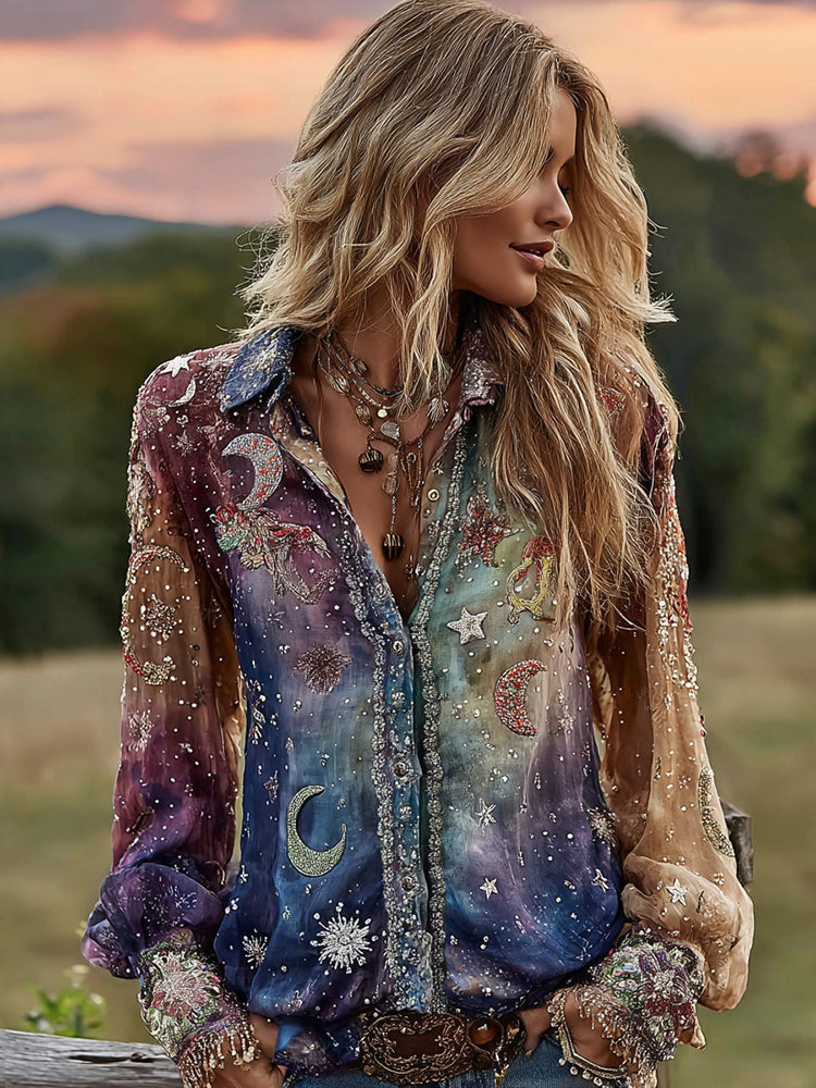 Subtly Elegant Shirt with a Refined Vintage Look