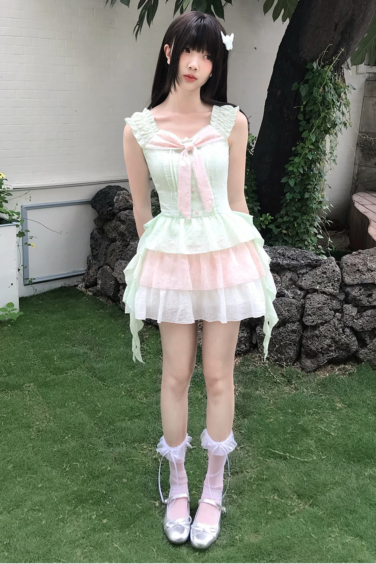 Sweet Girly Polka Dot Dress