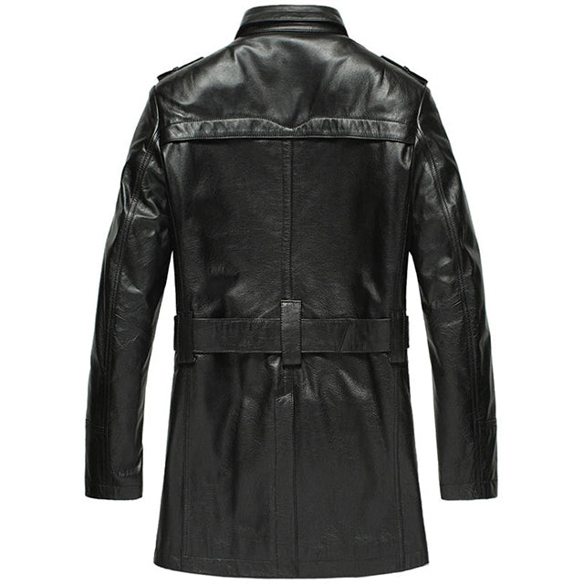 Leather Trench Coat