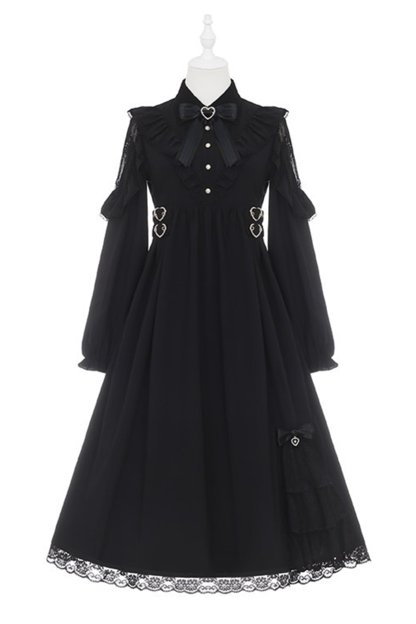 Long Dark Black Dress