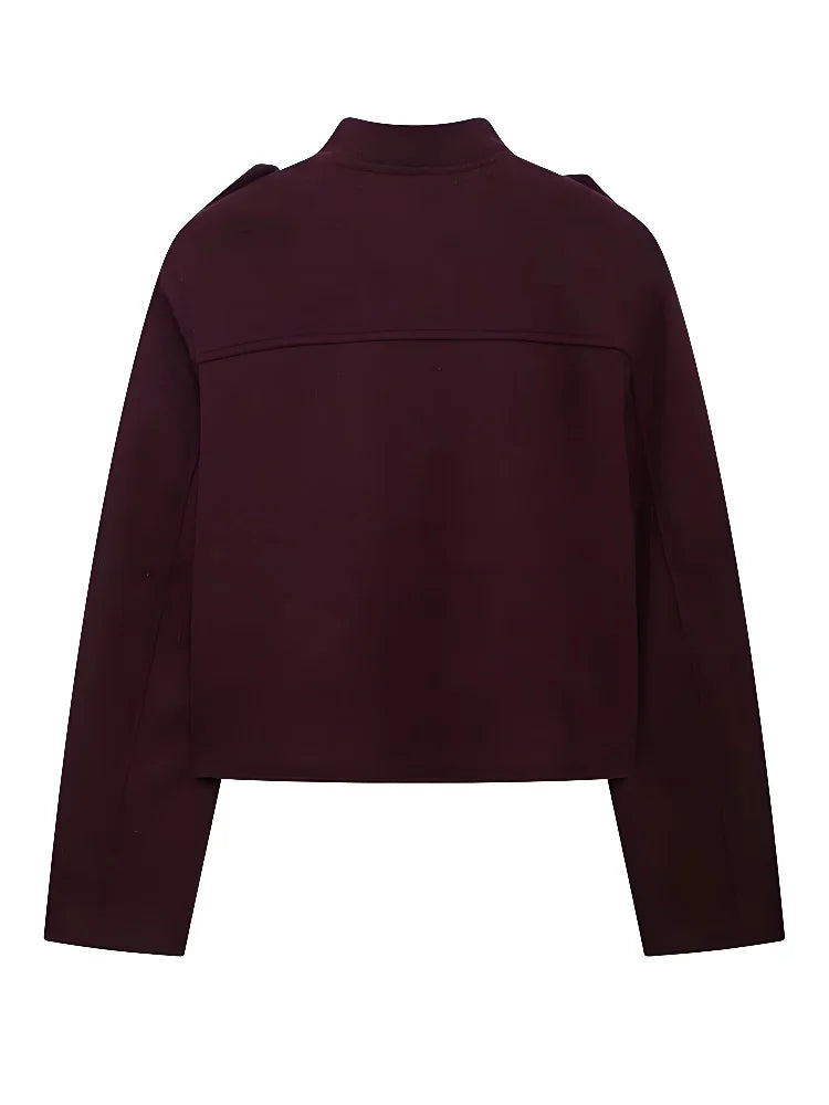 Classic Jacket Burgundy