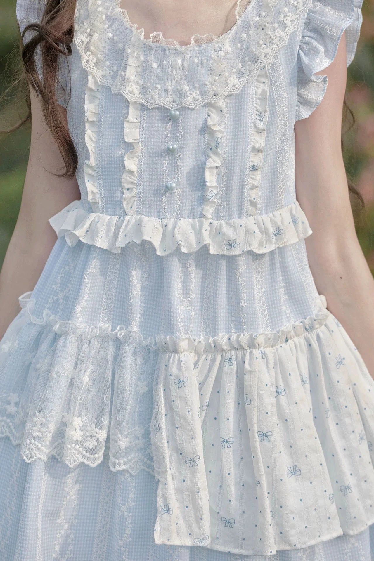 Fly Sleeve Baby Doll Dress