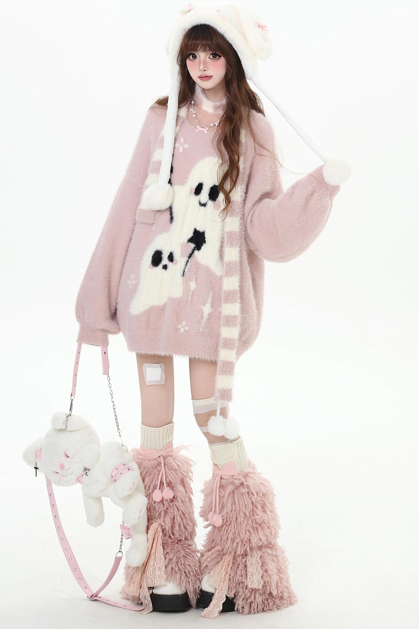 Ghost Over Tops + Scarf