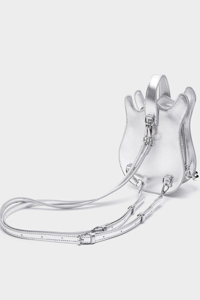 Metal Beads Crossbody Guitar Bag