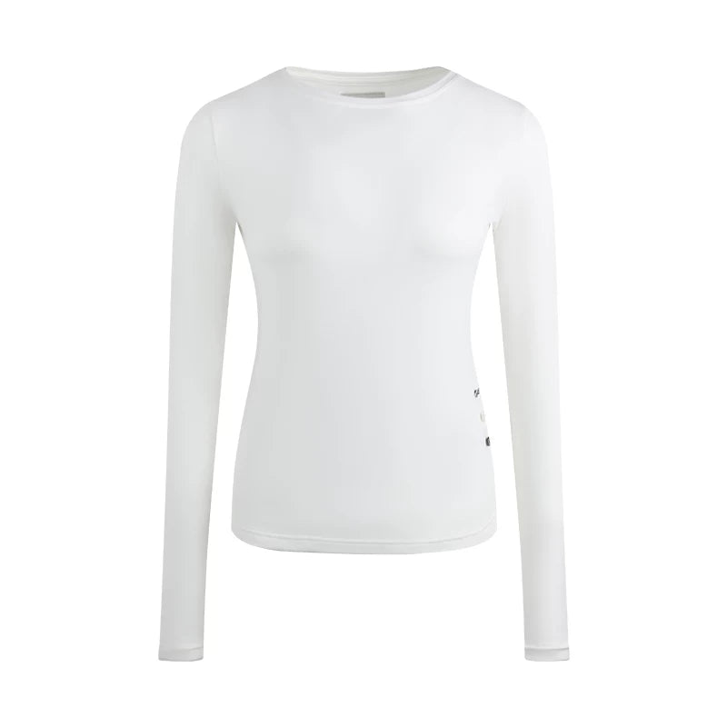 Y2k Button Layered Top