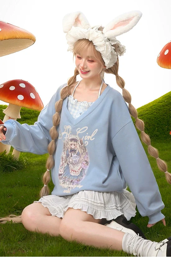 Fairy Tale Fleece Lined Top