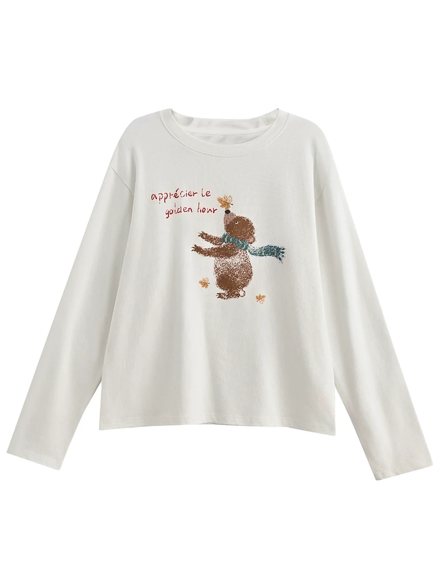 Sweet Bear Print Top