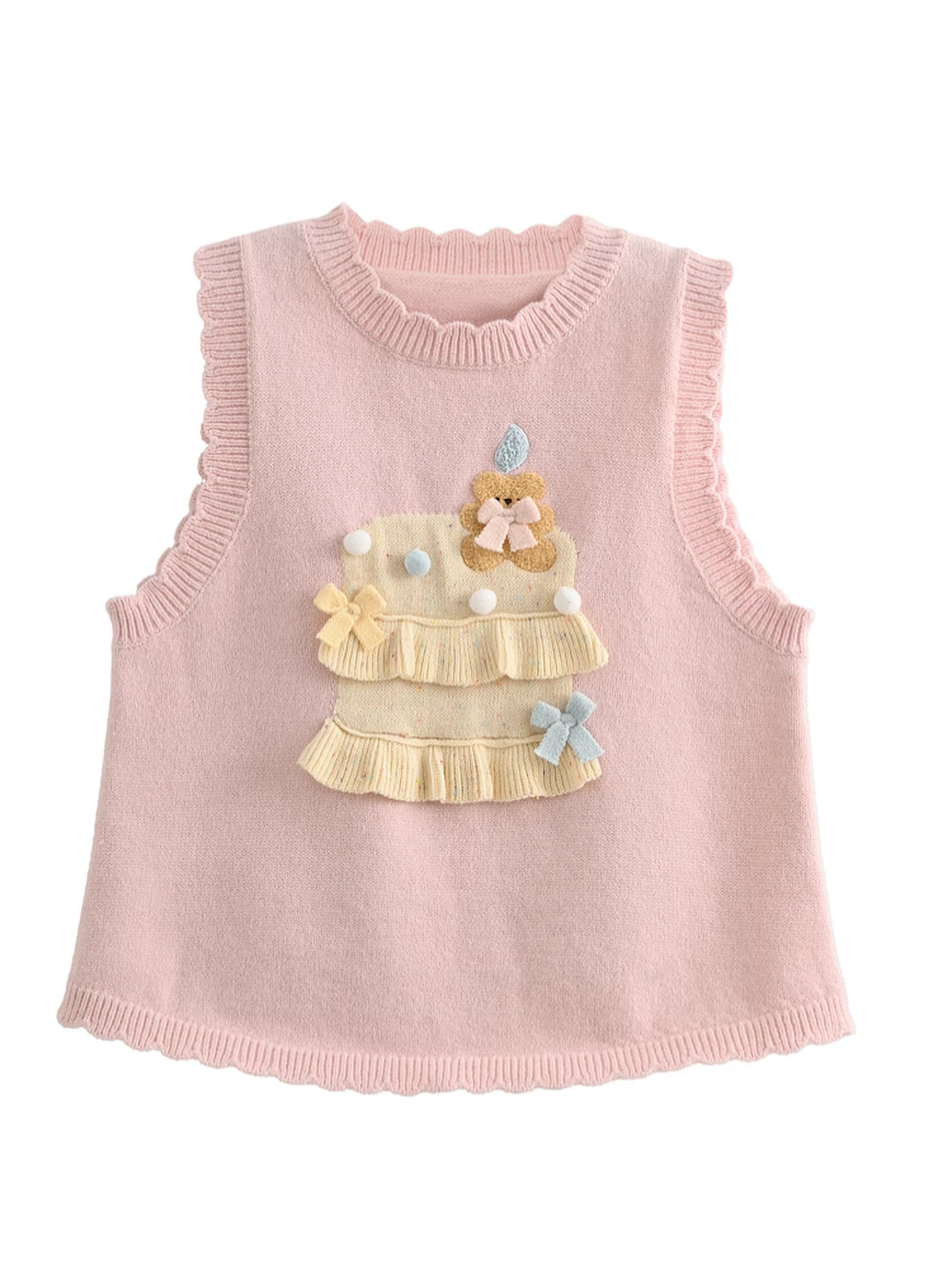 Mori Girl Knitted Vest + Dress