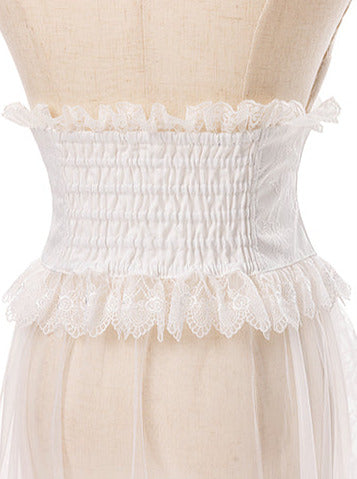 Vampire Princess Sp Dress + Corset Tulle Lace Skirt