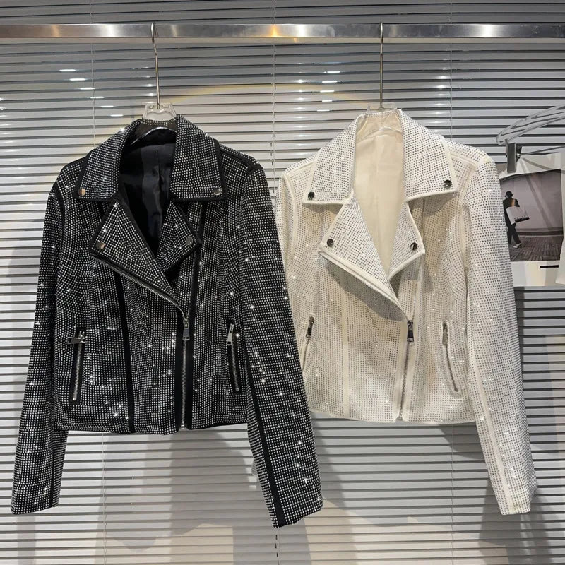 Diamond Leather Jacket