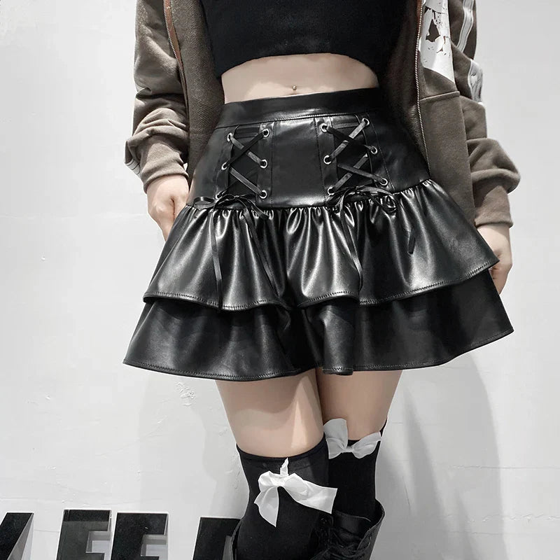 Leather Skirt