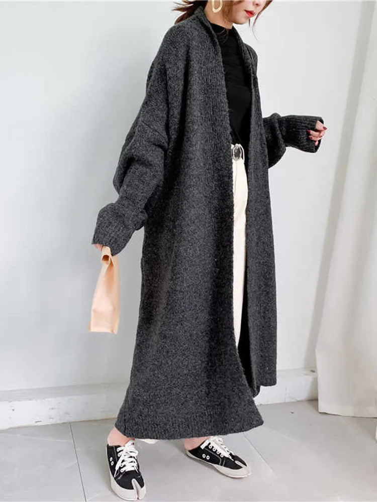 Loose Cardigan Black