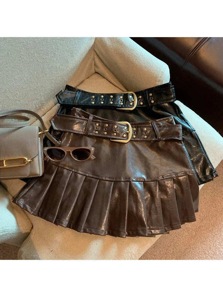 Leather Skirt