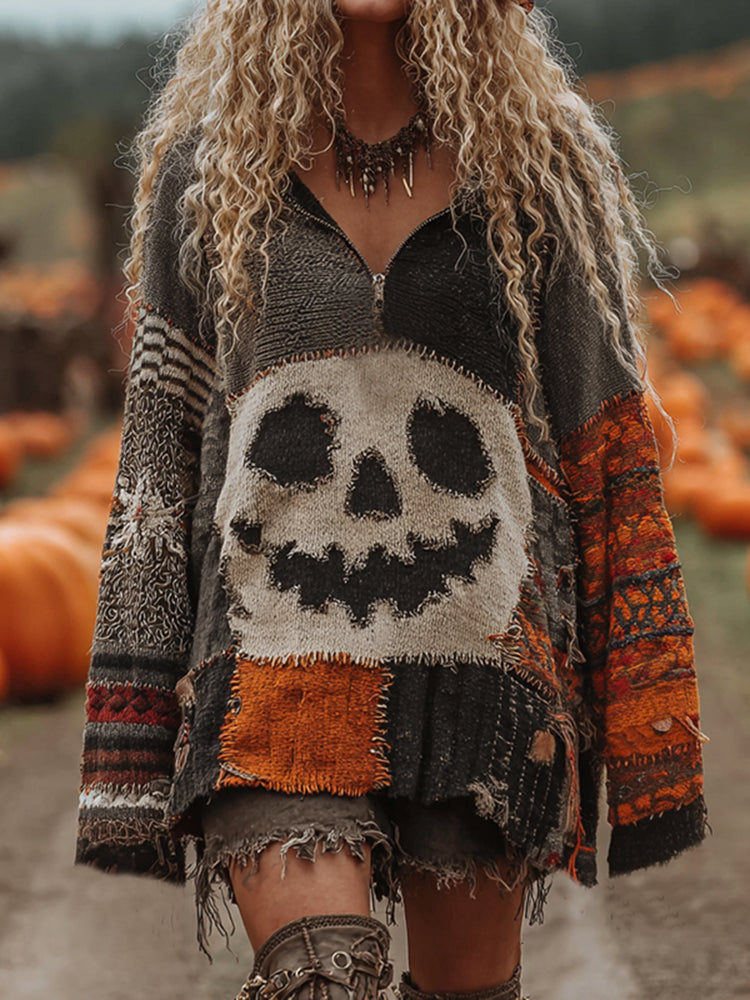Subtly Elegant Sweater with a Refined Vintage Look