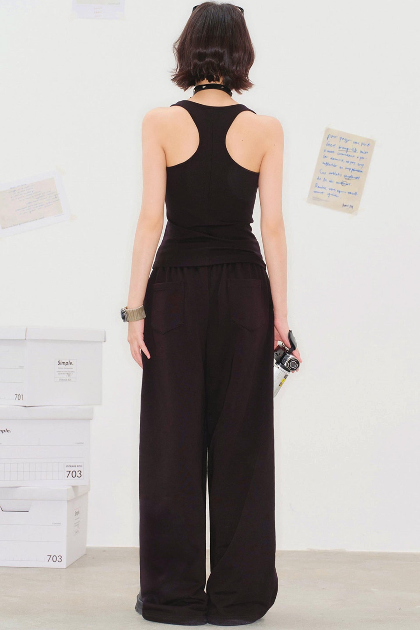 Rhinestone Curved Hem Camisole