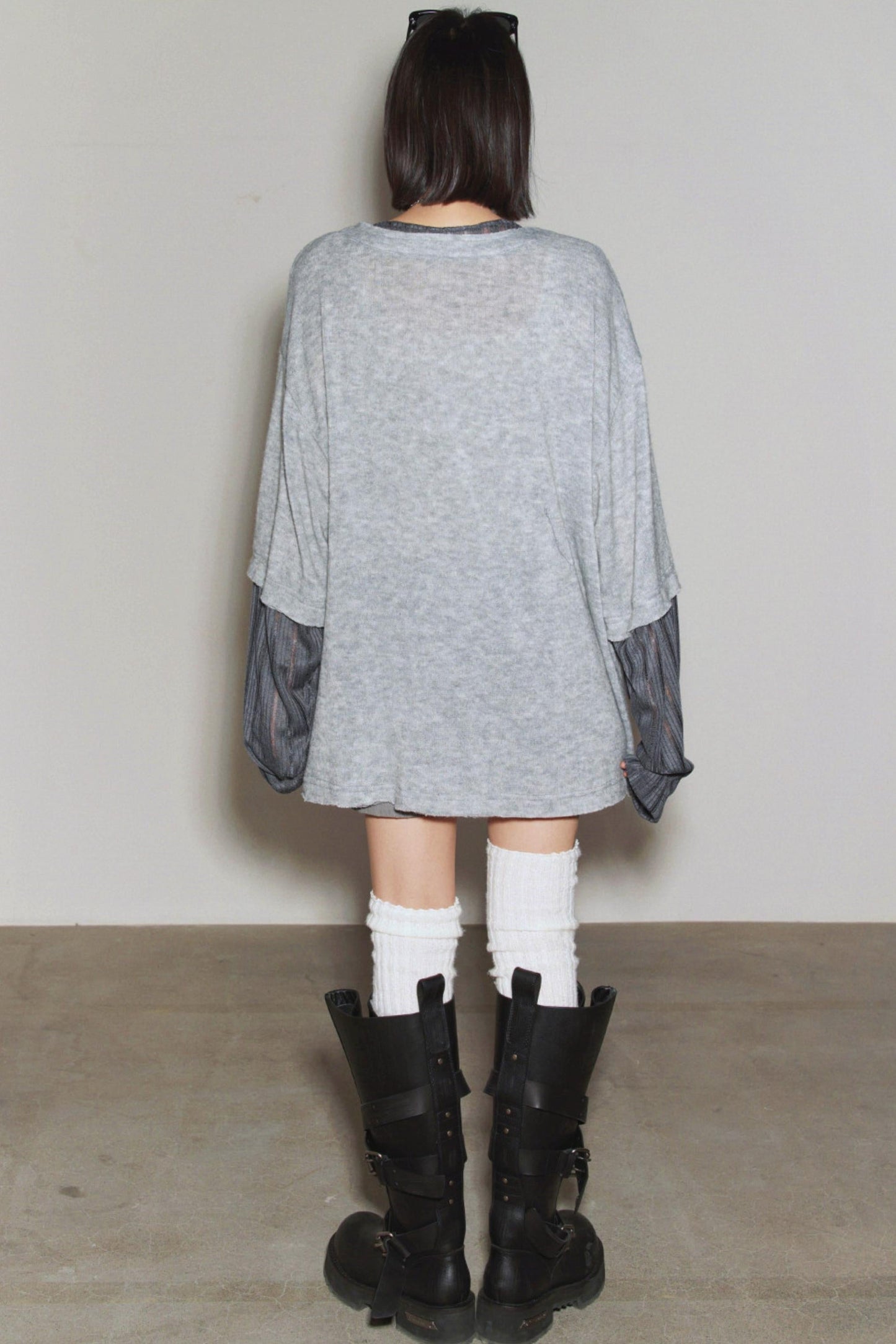 Gravity Patchwork Color Block Top