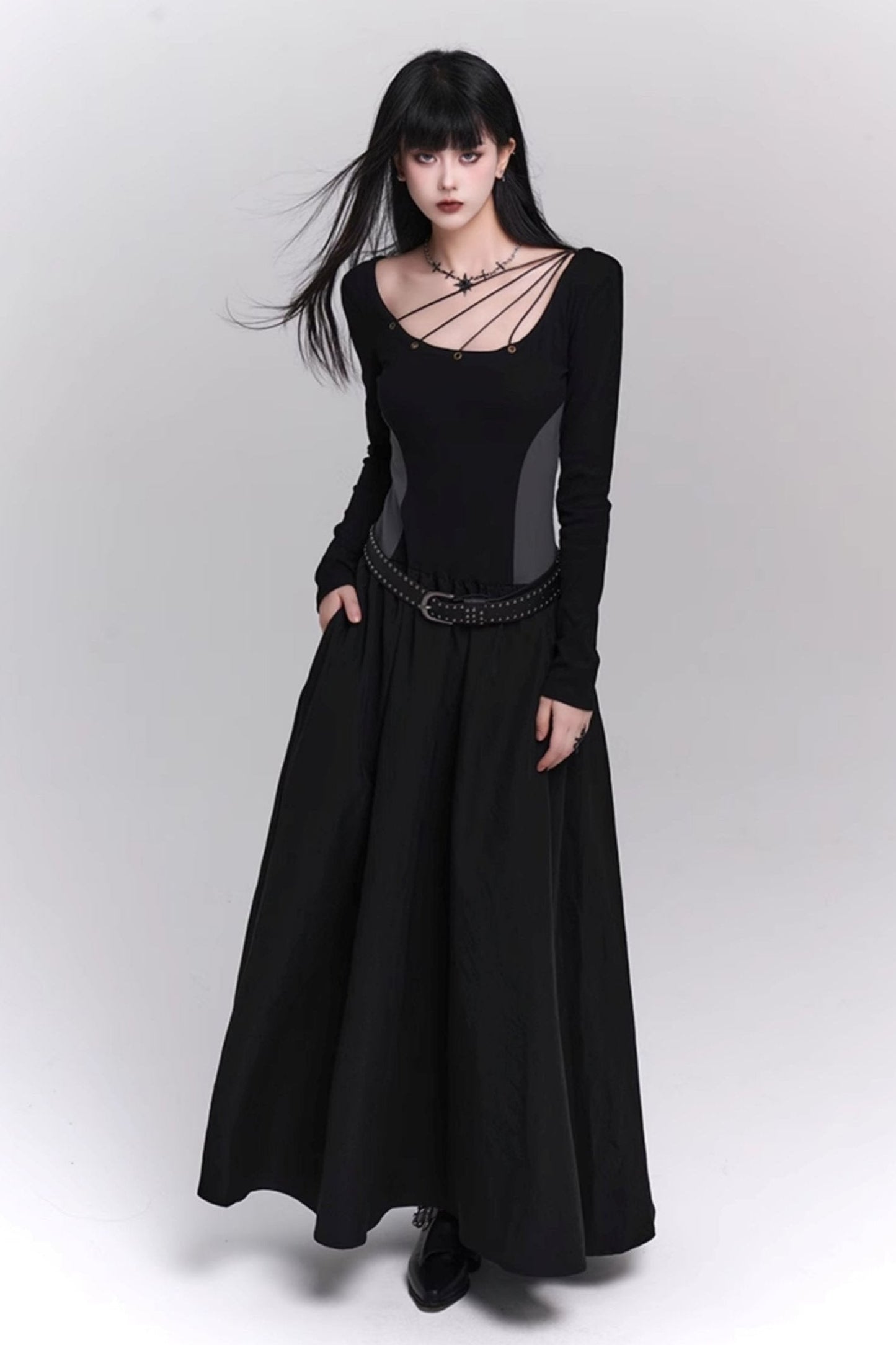 Cold Niche Early Autumn Dress