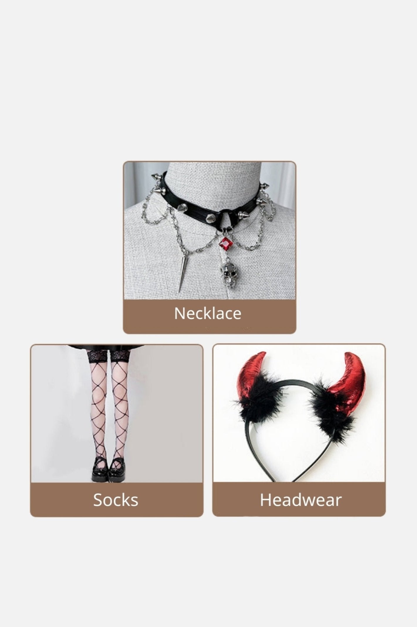 Gothic Nurse Cosplay Set