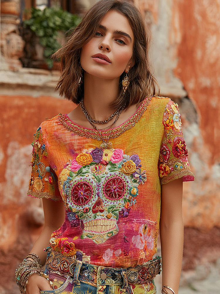 Finely Styled T-Shirt with a Classic Vintage Look