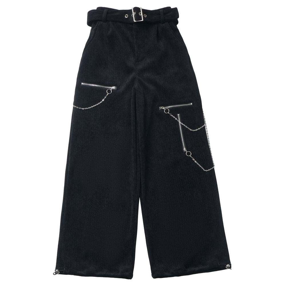Warm Waffle Cotton Pants Badge Set