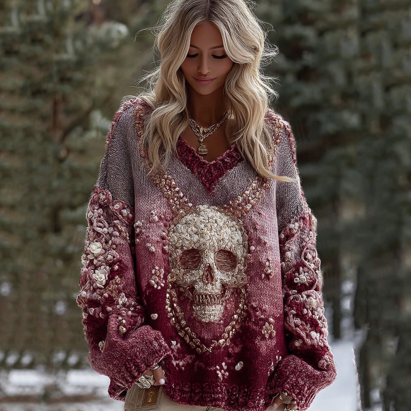 Classic Vintage Sweater with a Flattering Fit
